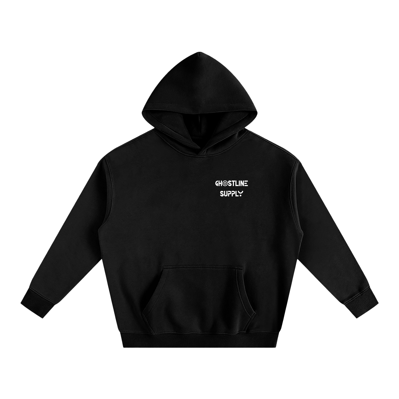 Ghostline Supply Oversize Fleeced Hoodie
